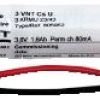 BATTERIA RICARICABILE SAFT AL NI-CD PER LAMPADE DI EMERGENZA 3,6V - 3 x SC (SUBC)