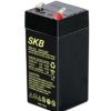 BATTERIA AL PIOMBO 4V 4,5 AH SKB SK4-4,5