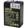 BATTERIA PIOMBO RICARICABILE SKB 6V 4,5Ah