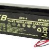 BATTERIA PIOMBO RICARICABILE SKB 6V 4Ah CON CAVO