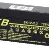 BATTERIA PIOMBO RICARICABILE SKB 12V 2.3Ah FASTON 4.8mm