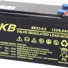 BATTERIA PIOMBO RICARICABILE SKB 12V 9Ah FASTON 6.3mm