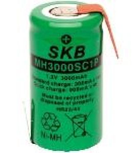 Batteria Ni-Mh SubC 1,2V 3000 mAh consumer SKB