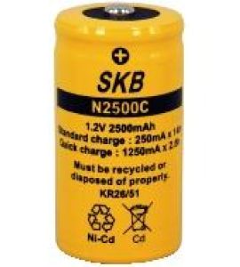 Batteria Ni-Cd C 1,2V 2500 mAh consumer SKB