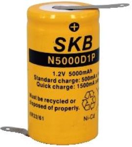 Batteria Ni-Cd Torcia 1,2V 5000 mAh lamelle SKB