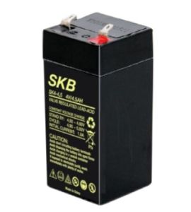 BATTERIA AL PIOMBO 4V 4,5 AH SKB SK4-4,5