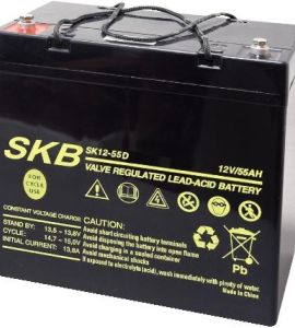 BATTERIA CICLICA PIOMBO RICARICABILE SKB 12V 55Ah DEEP CYCLE