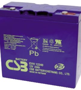 BATTERIA AL PIOMBO CSB EVH 12240