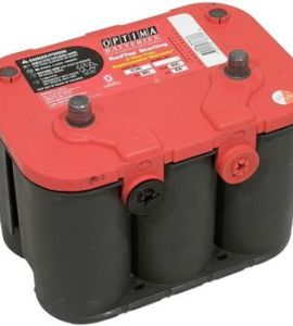 Batteria Ermetica 12V 50Ah Optima Rossa Poli Centrali