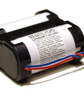 Batteria Compatibile BATLI06 al litio per antifurti Logisty, Daitem 7,2V 5Ah