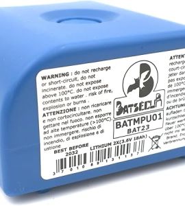 BATLI23 Batteria ORIGINALE Logisty, Daitem, Diagral, Hager, Pila al litio 7,2V 18Ah