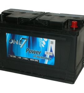 Batteria Avviamento 12V 125Ah Poli incassati ONE7