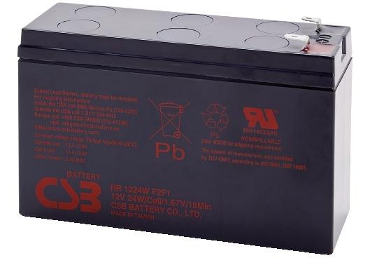 BATTERIA AL PIOMBO RICARICABILE 12 VOLT  CSB HR1224W