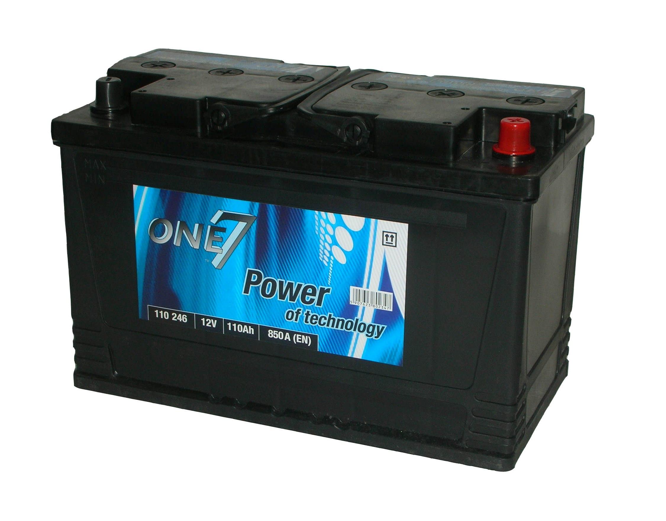 Batteria Avviamento 12V 125Ah Poli incassati ONE7