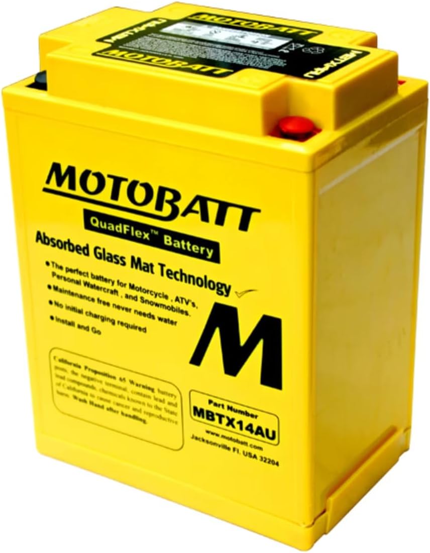 Batteria Moto Sigillata  MOTOBATT 17,5Ah 12V