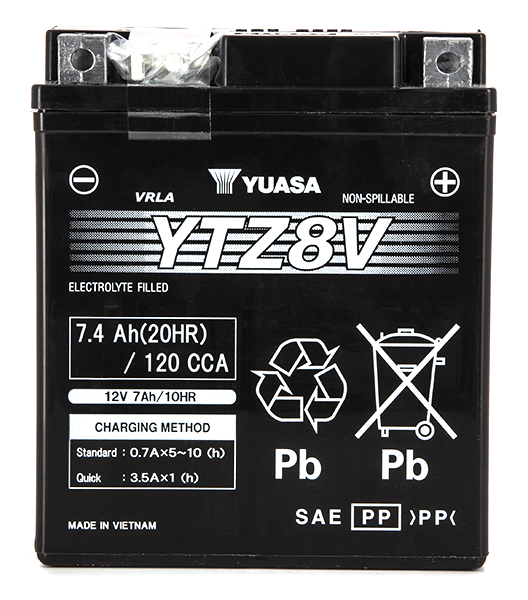 Batteria Moto YUASA YTZ8-V AGM